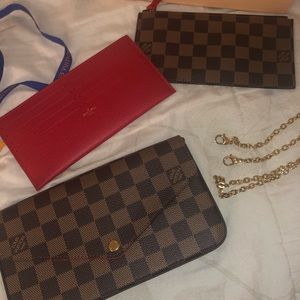 Louis Vuitton Felicie Pochette Damier